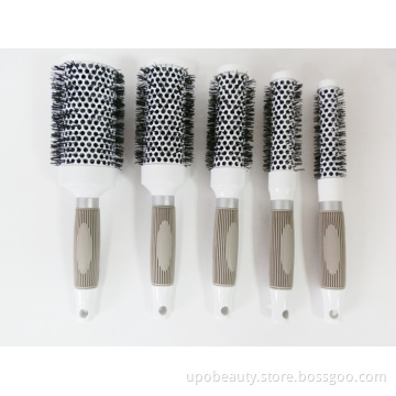 Ceramic Hair Brush #68612- White